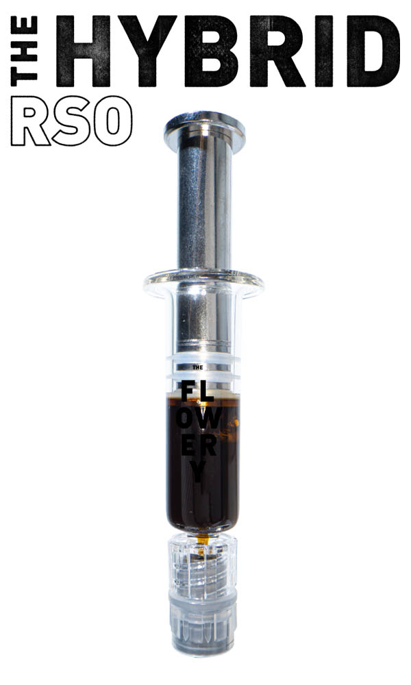 RSO Syringe 1G - Hybrid - The Flowery