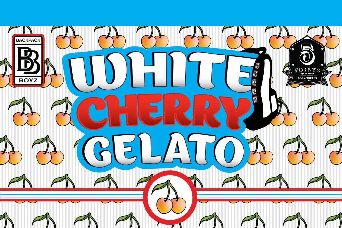 White Cherry Gelato 7g Juniors - The Flowery Shop
