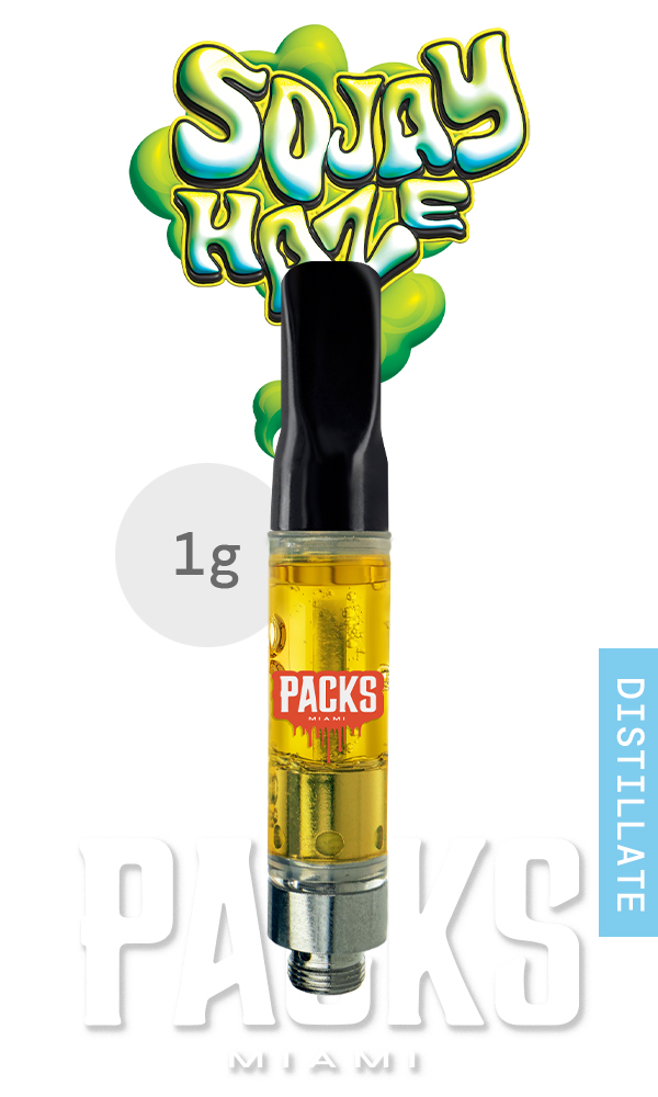 Packs Distillate Cartridge 1g - Sojay Haze - The Flowery Shop