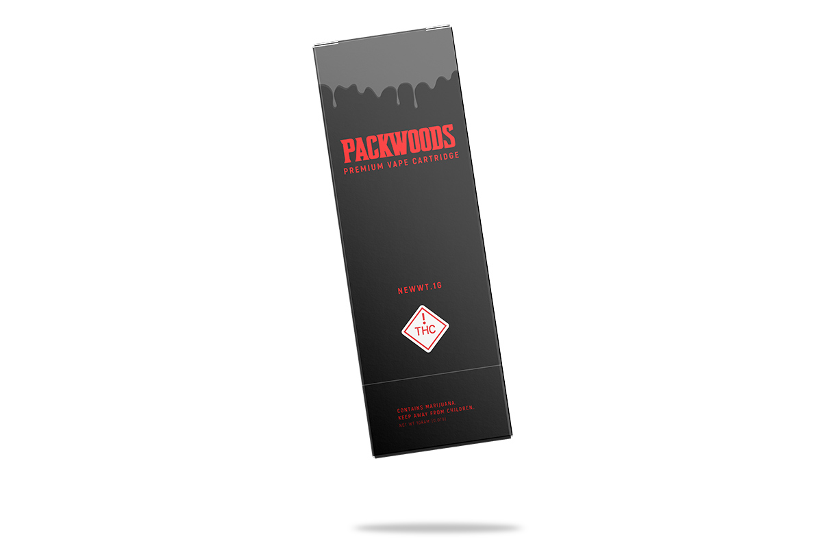 Packwoods Premium Vape Cartridge 1G - Mango Kush