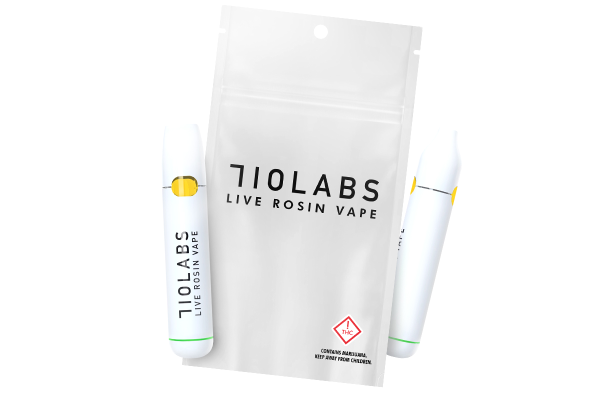710 Labs Live Rosin Vape 1G - Lemon Heads #4