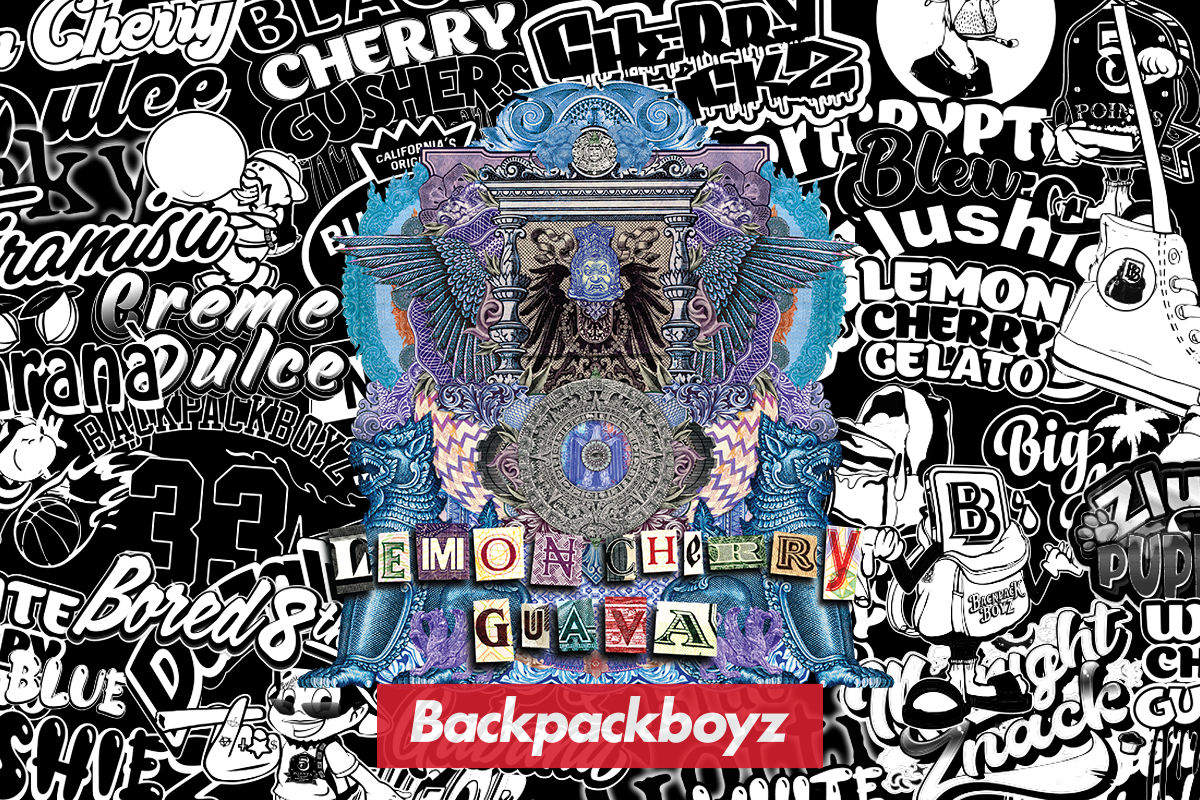 Backpack Boyz Handroll 1G - Lemon Cherry Guava - The Flowery Shop